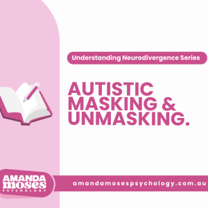Autistic Masking and Unmasking resource cover
