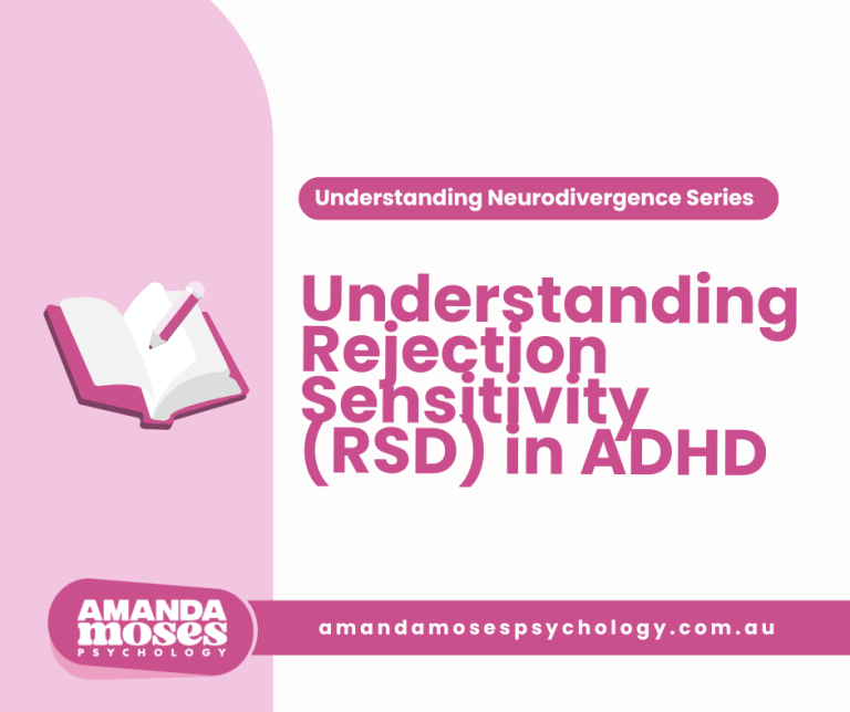 Understanding Rejection Sensitivity Dysphoria (RSD) in ADHD resource cover