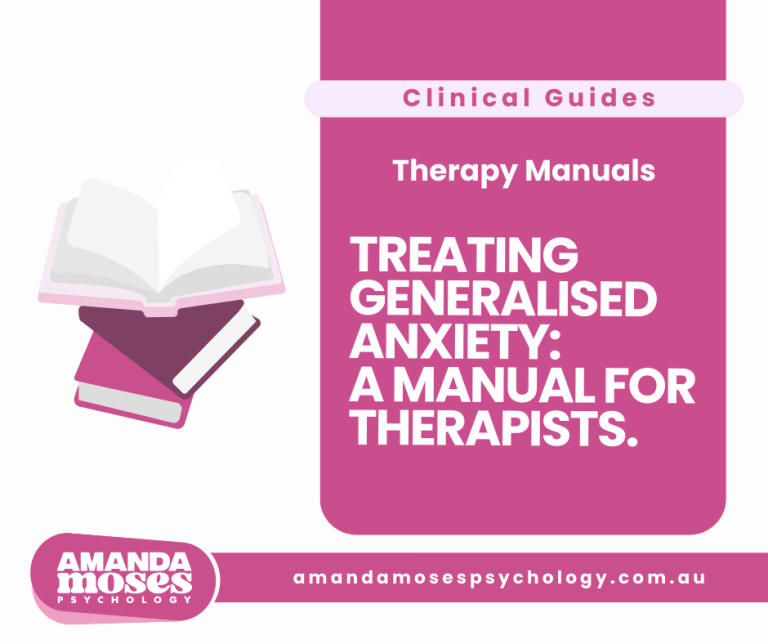 Treating generalised anxiety clinical guide cover