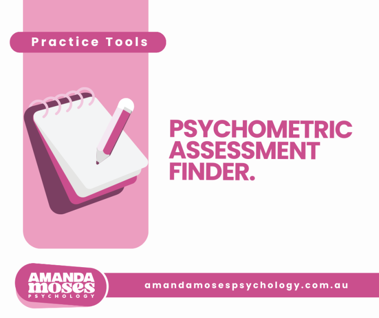 Psychometric Assessment Finder resource cover