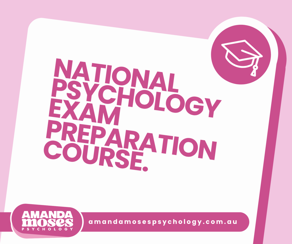 National Psychology Exam Preparation Course training cover