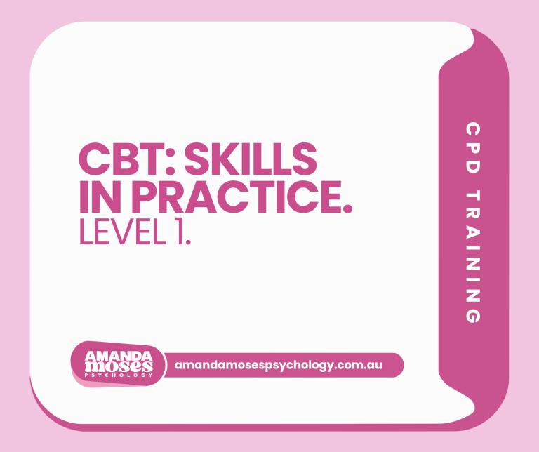 CBT skills in practice level 1 training cover