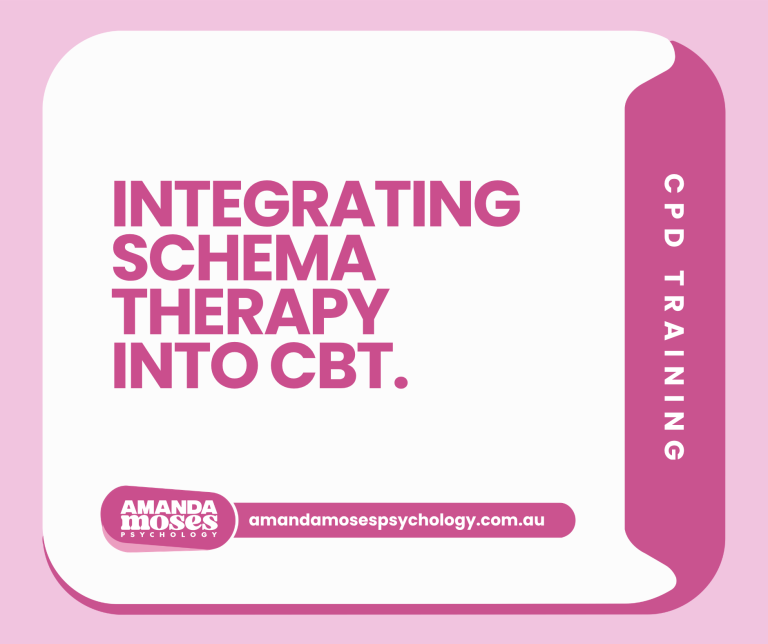 Integrating schema therapy into CBT training cover